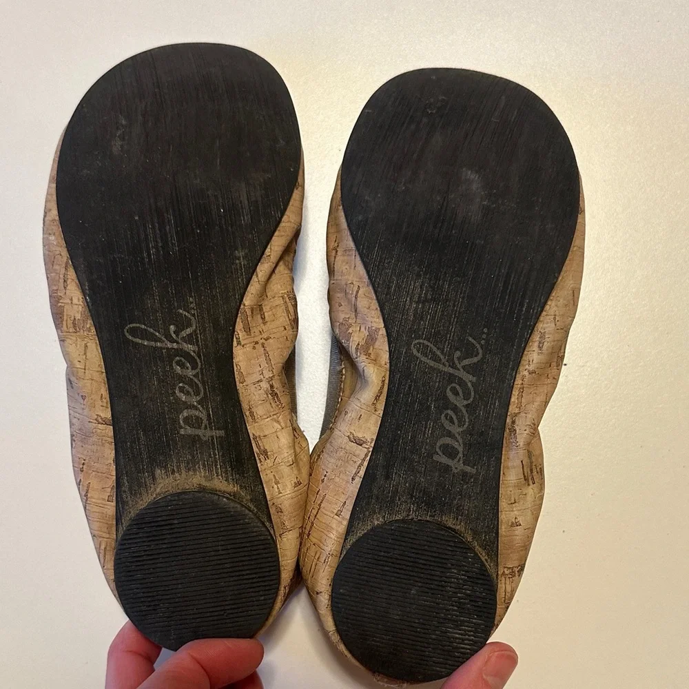 Peek Cork Slip-On Dress Shoes with Metallic Trim